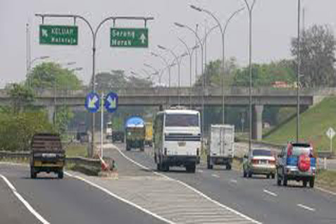  Tol Tangerang-Merak Siap Tampung Arus Mudik